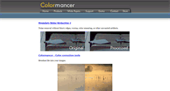 Desktop Screenshot of colormancer.com